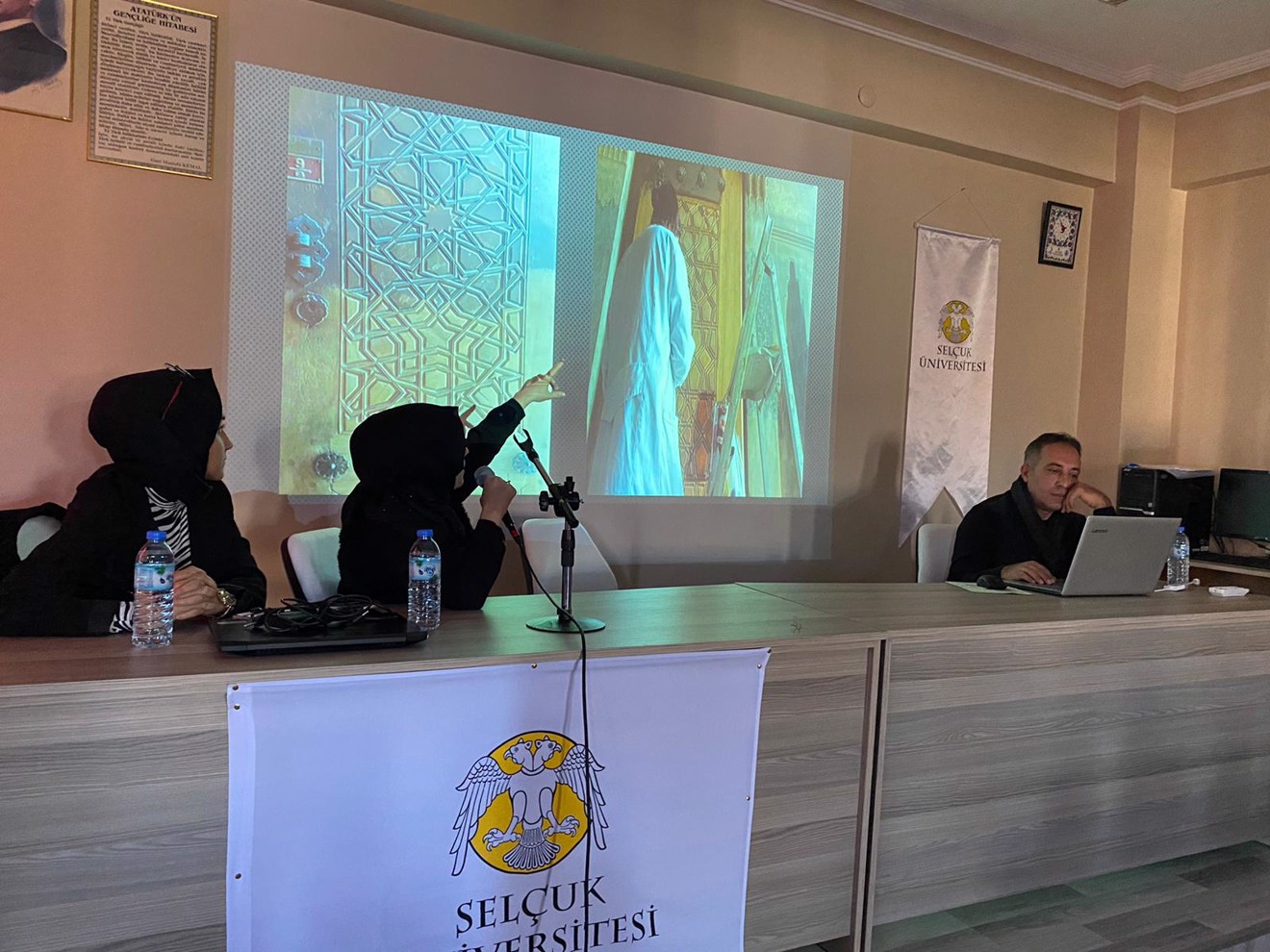 Bozkır MYO Mimari Restorasyon Programı tarafından düzenlenen "Sektör Buluşmaları-1-" Konferansımız Yapılmıştır.